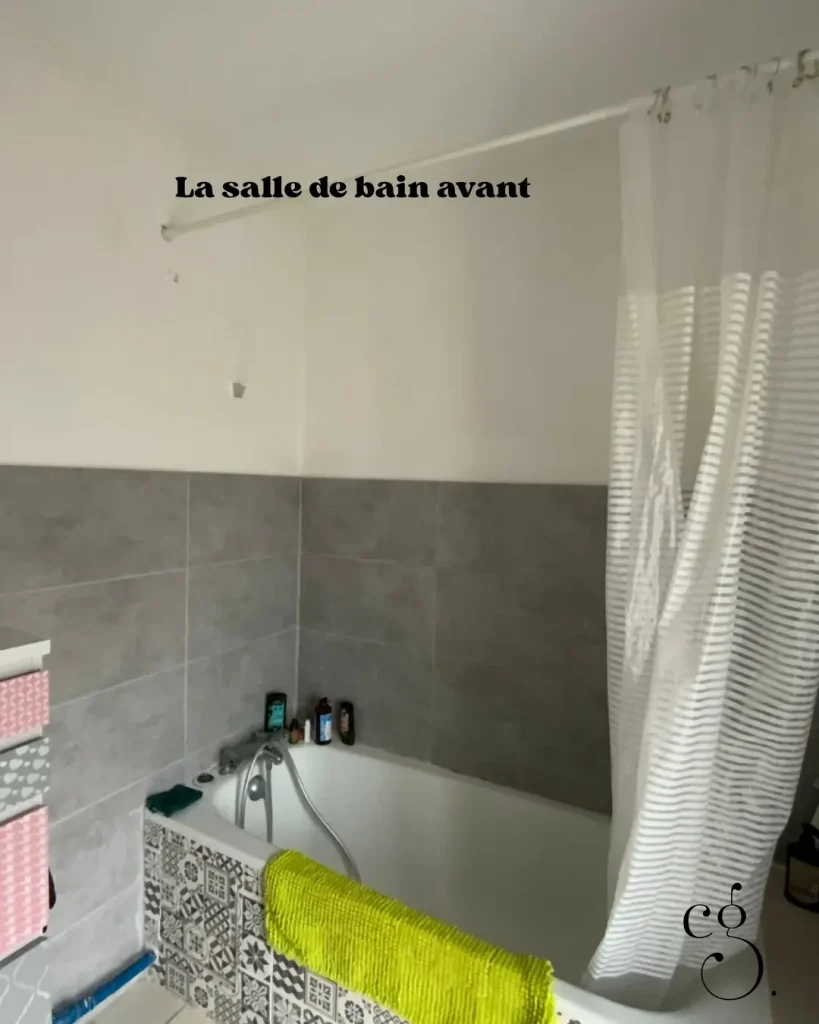 rénovation appartement Gan 64 , transformation salle de bain